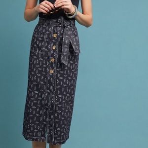 NWT Anthropologie Corey Lynn Calter Rope Skirt